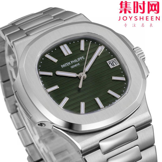 BBF百达翡丽鹦鹉螺系列 鹦鹉螺5711 牛油果绿 丹东324一体机 男士腕表 表径40mm 商品图4