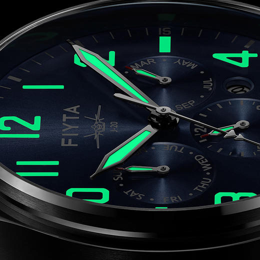 飞亚达“歼-20”飞行队特别款马赫系列机械男表GA881007.WLL 商品图4