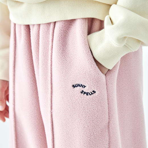 棵初摇粒绒卫裤876K258062MJ 商品图4