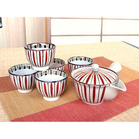 【旬彩】进口有田烧京十草茶具套装354210