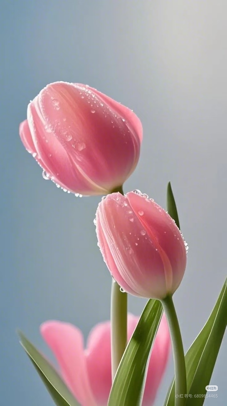 荷冠郁金香王朝粉