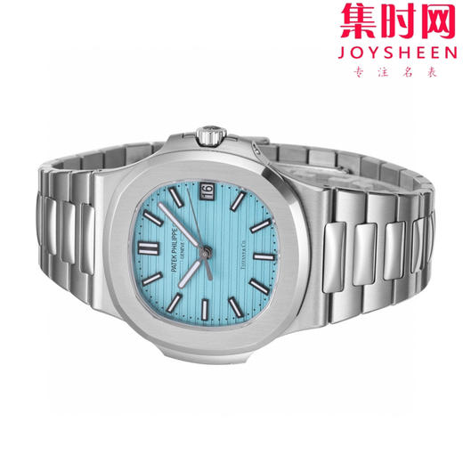 BBF百达翡丽鹦鹉螺系列 鹦鹉螺5711 蒂芙尼蓝 丹东324一体机 男士腕表 表径40mm 商品图5