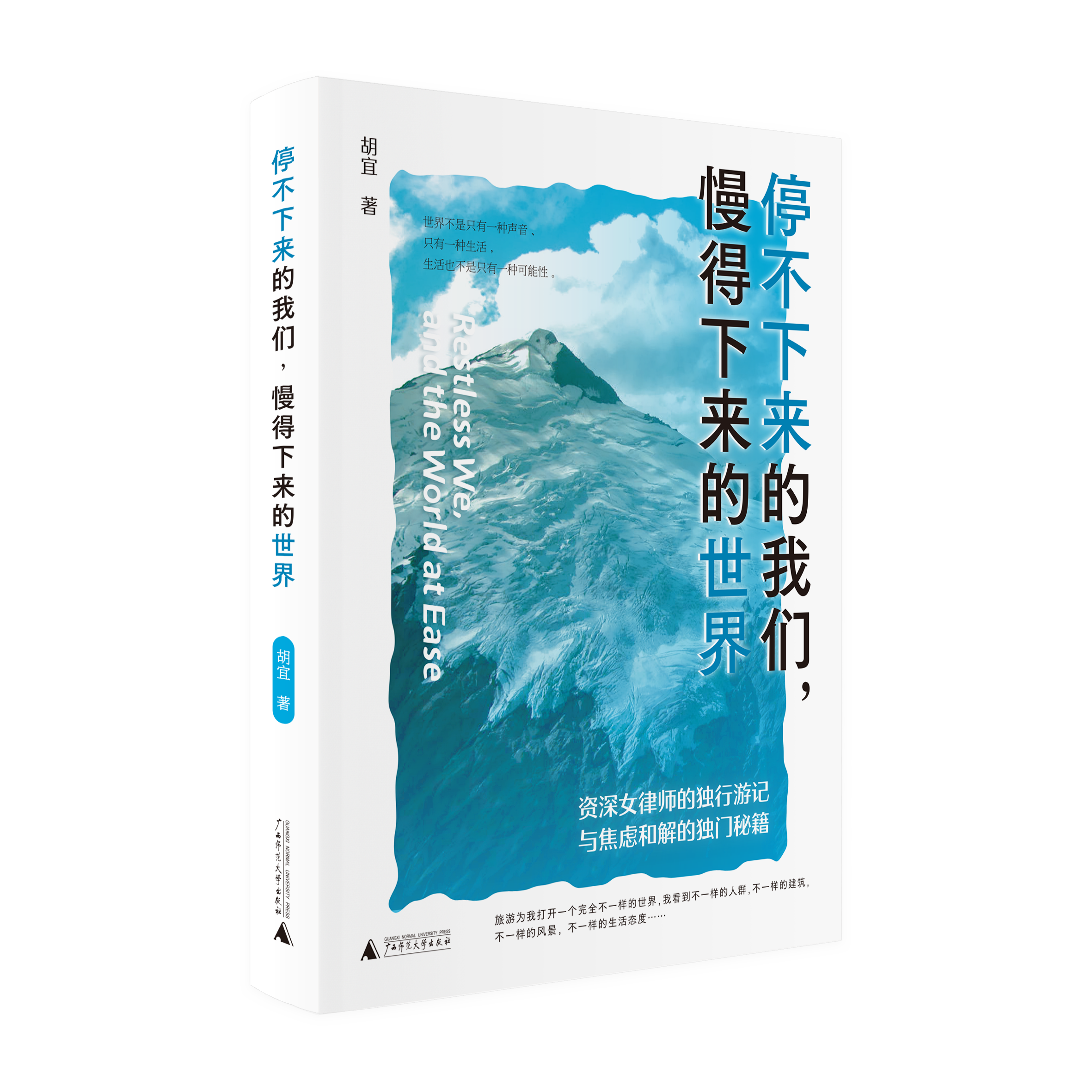 【可定制题词】停不下来的我们，慢得下来的世界   胡宜/著