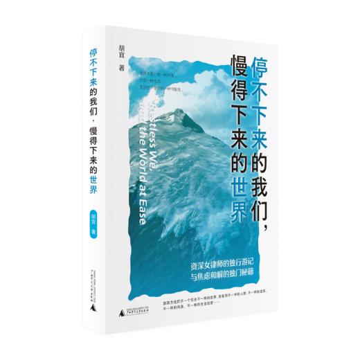 【可定制题词】停不下来的我们，慢得下来的世界   胡宜/著 商品图0