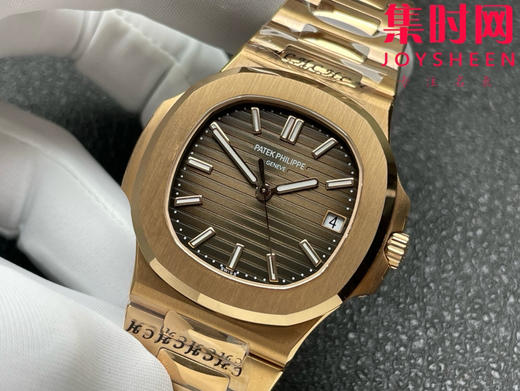 BBF百达翡丽鹦鹉螺系列 鹦鹉螺5711 全玫金棕盘 丹东324一体机 男士腕表 表径40mm 商品图3