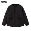 NPC潮牌男装葫芦纹高密度轻薄白鸭绒保暖冬季羽绒服情侣NP27DJ19 商品缩略图4