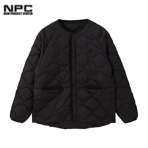 NPC潮牌男装葫芦纹高密度轻薄白鸭绒保暖冬季羽绒服情侣NP27DJ19 商品图4