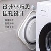 【茶花】可折叠脸盆新生儿专用脸盆洗脸洗脚 商品缩略图1