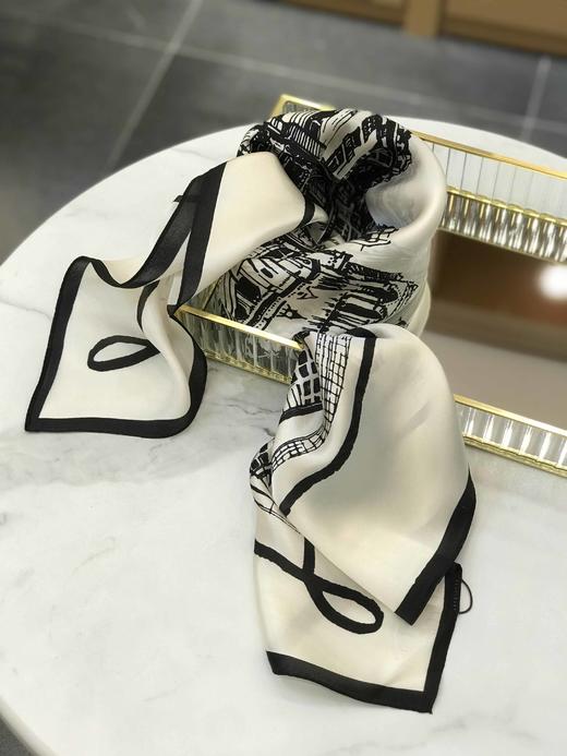 优品堂『花魁方巾』90x90桑蚕丝方巾 商品图3