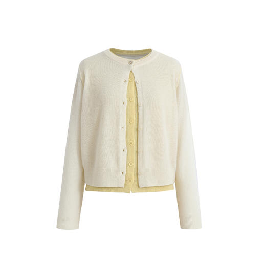 MAISON COVET 纯山羊绒假两件式上衣 商品图0