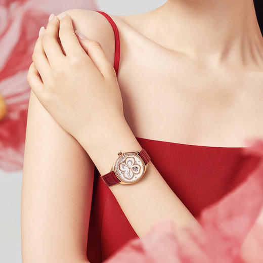 飞亚达四叶草系列机械女表LA862031.PWRD 商品图4