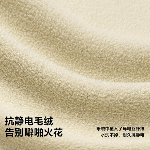 【净电绒】迷你巴拉婴童摇粒绒连体衣男女宝宝抗静电毛绒爬服保暖 商品图3