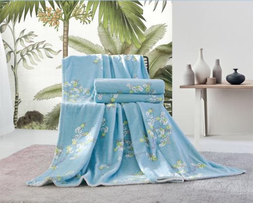 梦洁丝滑牛奶暖绒毯：艾尔 180*200cm—rxs 商品图1