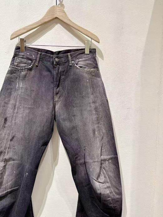 中性款做旧牛仔裤长裤001 商品图2