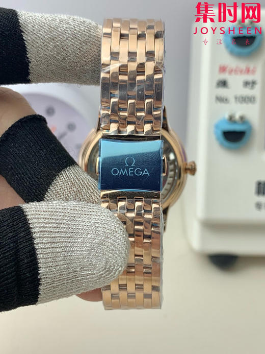 VS欧米茄 第三代碟飞系列 第三代蝶飞 全玫金红钻 女士腕表 表径34mm
机芯：搭载VS定制Cal.8800一体 商品图4