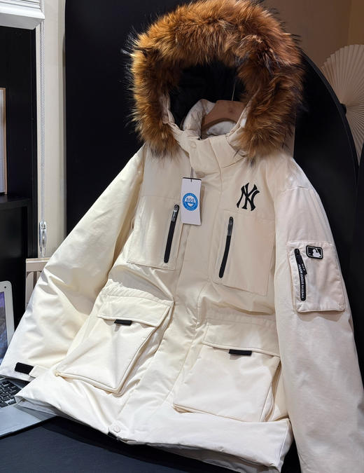 预售原单派克毛领工装羽绒服外套102308 商品图12