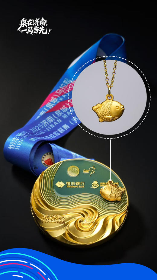 奖牌吸铁项链 商品图2