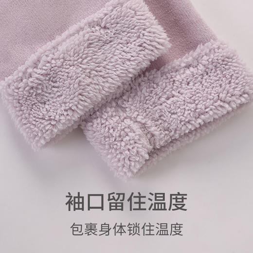 【深冬一体绒加厚】SCHIESSER德国舒雅女士一体绒360G厚款睡袍（实物颜色接近首图）31/25711R 商品图3