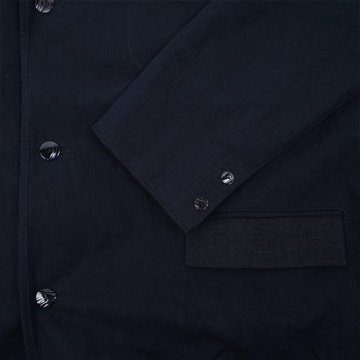 山也 郝 拼接短袍外套 商品图2