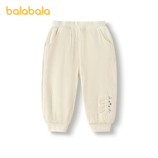 巴拉巴拉宝宝长裤女童2025新款秋冬休闲裤子宽松百搭 商品图4