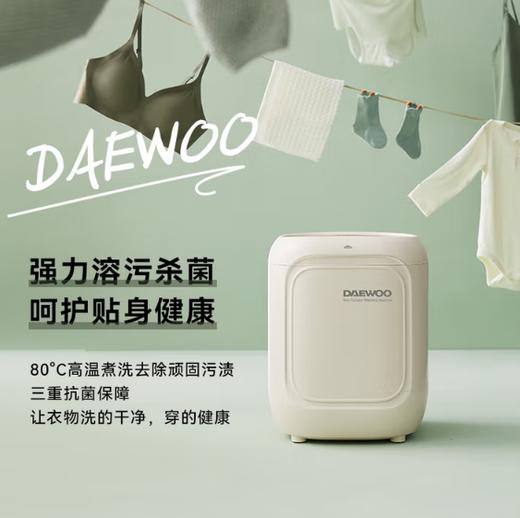 大宇洗衣机（洗脱烘一体）FM02 商品图5