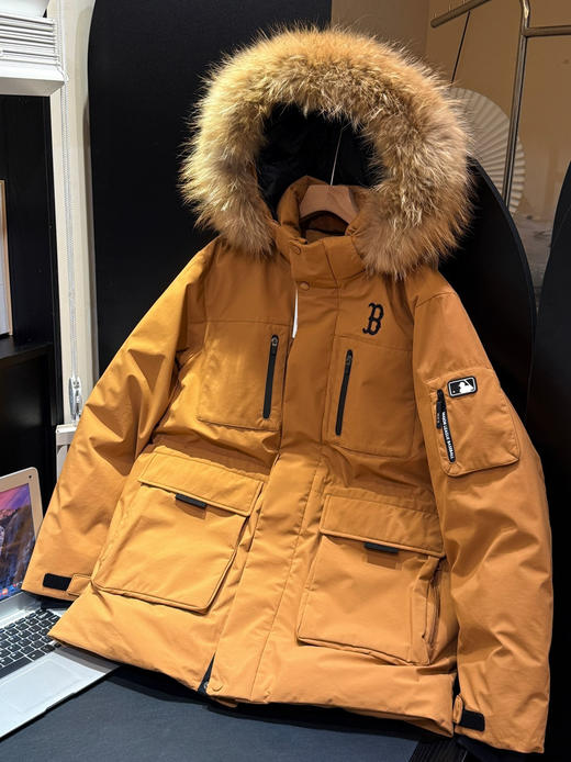 预售原单派克毛领工装羽绒服外套102308 商品图13