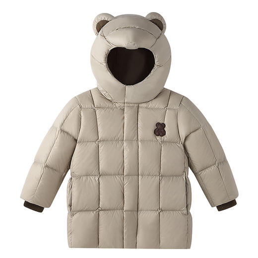 【实体店同款】男女童中长款羽绒服冬季新款安奈儿童装XM545078 商品图5