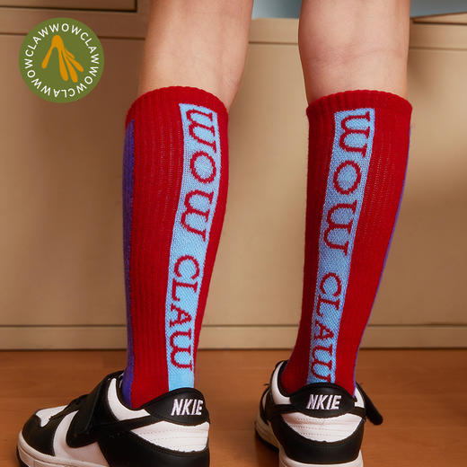 美国WOL 秋冬儿童春秋复古堆堆袜美式女童小腿套加厚保暖女孩袜堆堆袜 商品图7