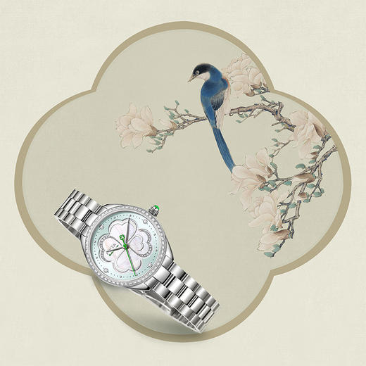 【新品尝鲜】飞亚达四叶草系列石英女表L862035.WNWD 商品图4