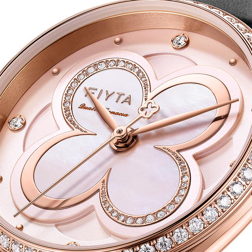 【新品尝鲜】飞亚达四叶草系列石英女表L862036.PFBD 商品图5