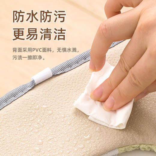 【茶花】家用加厚毛绒马桶垫坐便器垫马桶套 商品图1