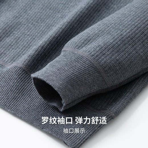 【含绵羊毛】圣得西男士休闲百搭毛衣2025秋冬季新款半高领厚毛衫 商品图7