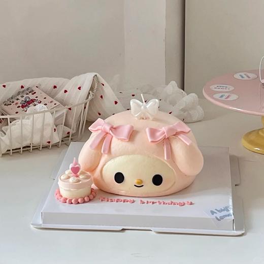 美乐蒂蝴蝶结卡通蛋糕-低糖处理无添加 商品图0