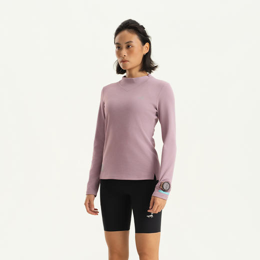 优极UG 隐能男女款高领跑步长袖T恤 商品图1