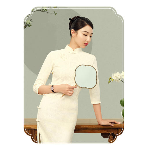 【新品尝鲜】飞亚达四叶草系列石英女表L862036.PFBD 商品图9