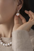 伽罗 JALO 18K白金镶钻14mm爱迪生高等级淡水珍珠耳环-定制链接-15天左右发货 商品缩略图1