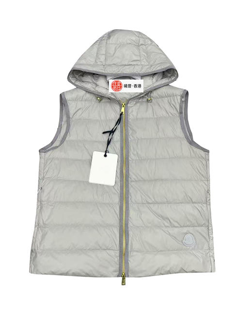 女款双面羊毛呢大衣羽绒马甲两件套018 商品图4