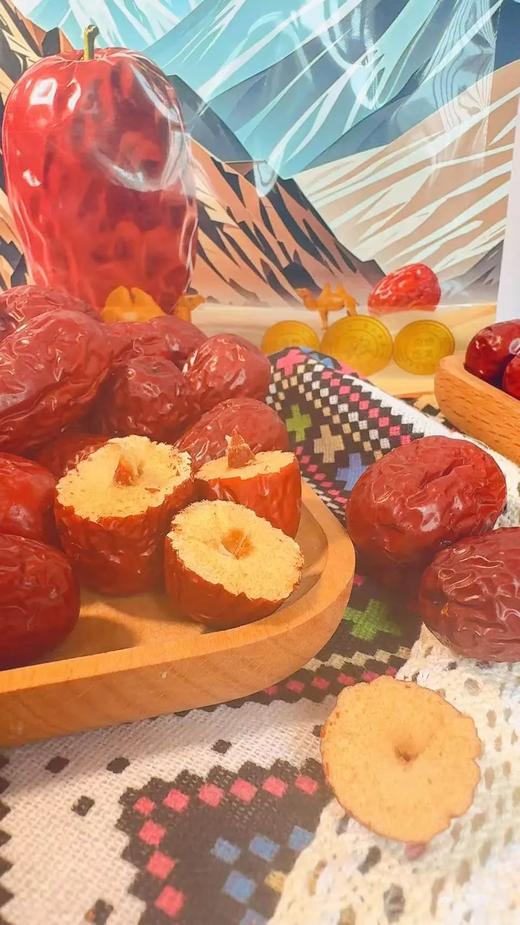 2025新疆西域金丝有机灰枣｜布鲁沐沙.天山雪珀有机骏枣 双有机认证 色泽均匀 个头适中 果皮细腻紧实又有弹性的果肉基地直邮 商品图2