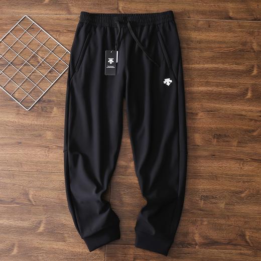 笛桑特梭织锦纶面料 秋冬新品加绒摇粒绒男士运动休闲长裤 束脚裤跑步裤舒适耐磨透气户外长裤！ 商品图2