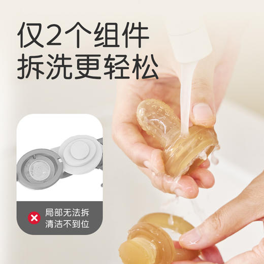 世喜咬咬乐袋婴儿吃水果辅食器宝宝果蔬咬玩乐磨牙工具硅胶咬牙胶 商品图2