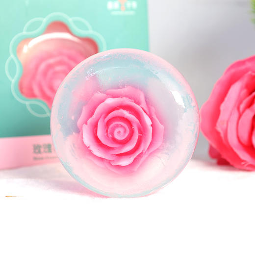 玫瑰花精油皂 商品图1
