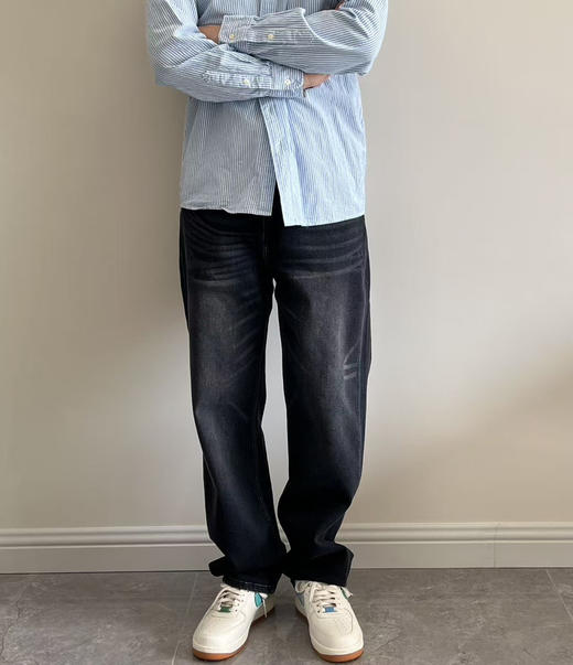 CK 秋冬新品男士加绒牛仔裤 商品图0