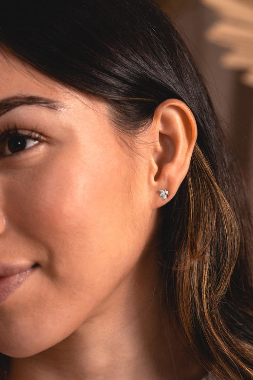 SINGAPORE SILVER Earrings 耳钉 商品图3