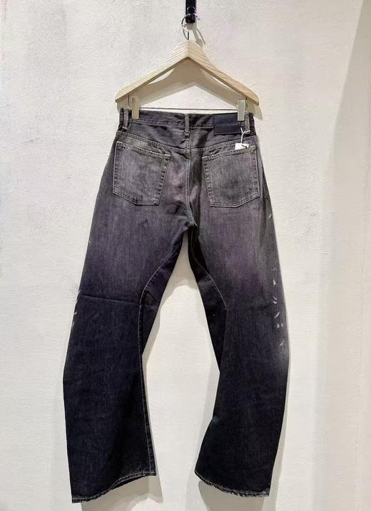 中性款做旧牛仔裤长裤001 商品图1
