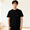 日系休闲重磅简约纯色纯棉T恤男女同款 商品缩略图6