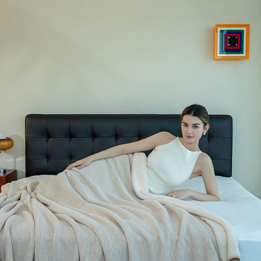 【久用不褪色】愉悦之家 四季云锦毯 150*200cm/200*230cm*1条 双面绒毛云柔触感 商品图1