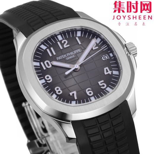 BBF百达翡丽AQUANAUT系列5167A 手雷系列 水泥灰 黑手雷 丹东324一体机 男士腕表 表径40mm 商品图4