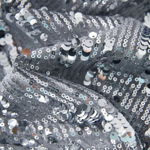 「高货wl」全新升级【铂金会员220/天猫299/差价79】(04253)洛诗琳气质银色亮片半身裙2025秋季新款高腰长款包臀裙 商品图3