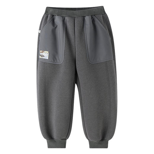 【实体店同款】男女童全腰针织夹裤冬季新款安奈儿童装XM546034 商品图6