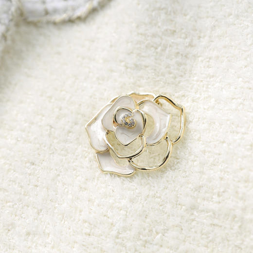 「高货wl」全新升级【铂金会员367/天猫489/差价122】(52827)洛诗琳法式优雅小香风外套2025秋冬气质通勤粗花呢短外套 商品图2